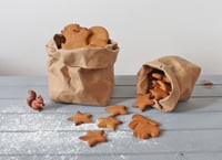 Image 2 of Washable paper baskets in brown shades