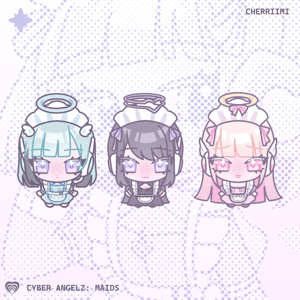 Image of cyber maids phone charms