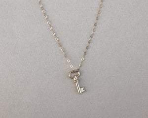 Image of *Sample Sale* 9ct gold, Tiny key necklace and bracelet