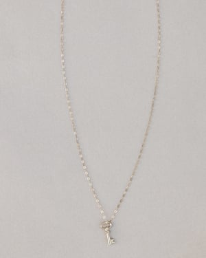 Image of *Sample Sale* 9ct gold, Tiny key necklace and bracelet