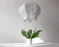 Image 1 of Flower shape lampshade - lily of the valley
