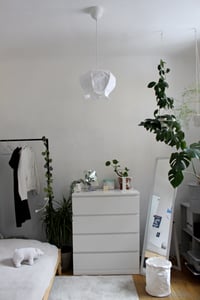 Image 2 of Flower shape lampshade - lily of the valley