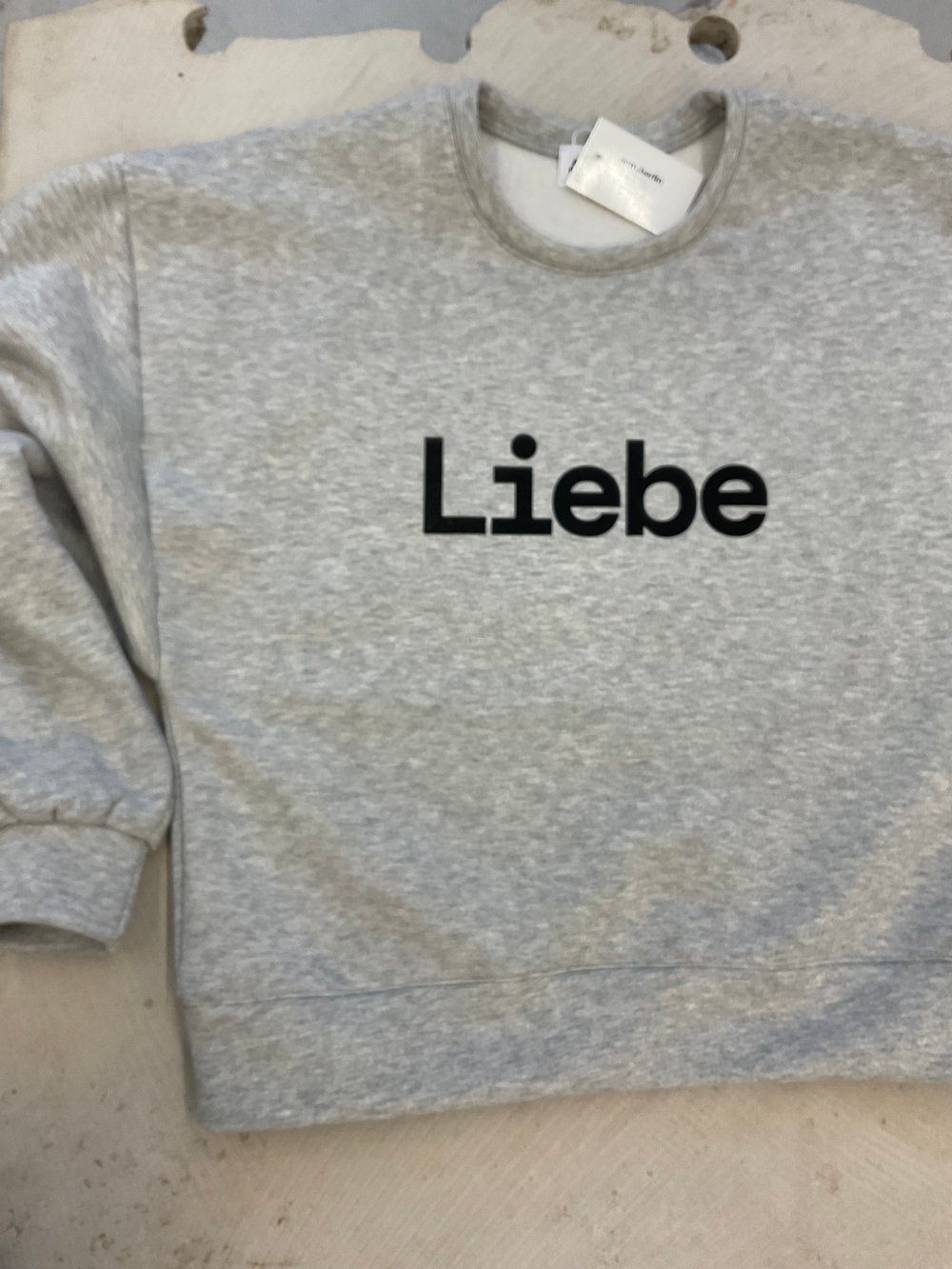 Grey Liebe sweatshirt 