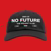 No Future "The Violent Club" Cap (white logo)