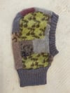 Alpaka wool patchwork balaclava 12.05 