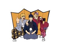 Hayakawa Family New Years sticker!