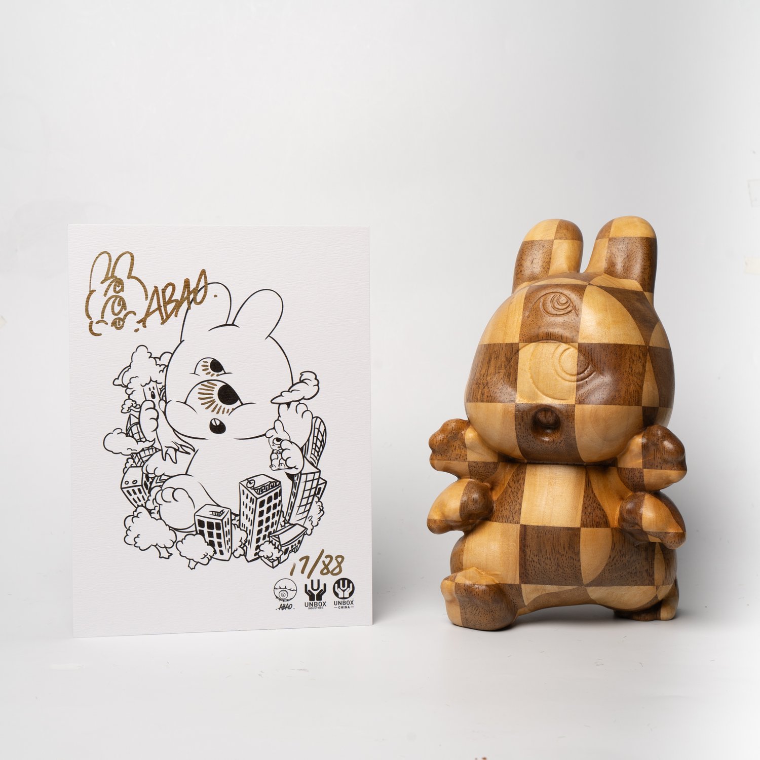 Image of ABAO WOODEN RAABIIT LIMITED EDITION