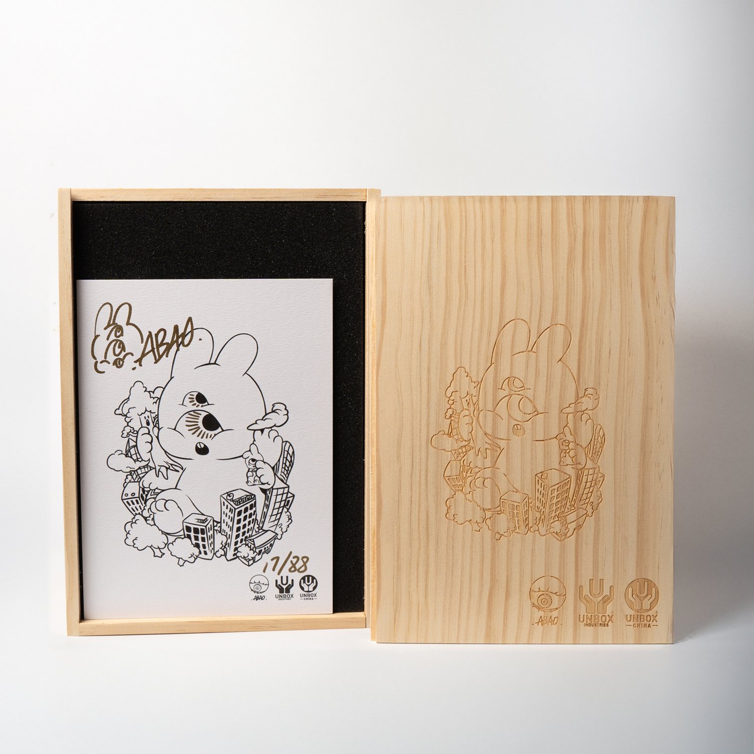 Image of ABAO WOODEN RAABIIT LIMITED EDITION