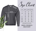 Crewneck Sweatshirt-Front & Back