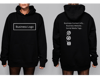 Custom Business Hoodie- Front & Back Logo