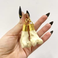 Fox Bone earrings