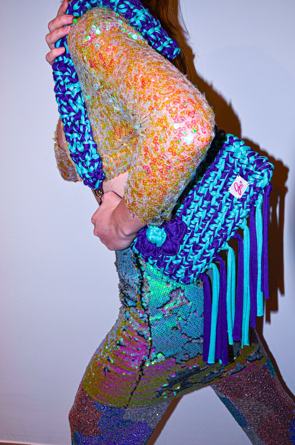Image of BAG EN CROCHET : MARGUERITE