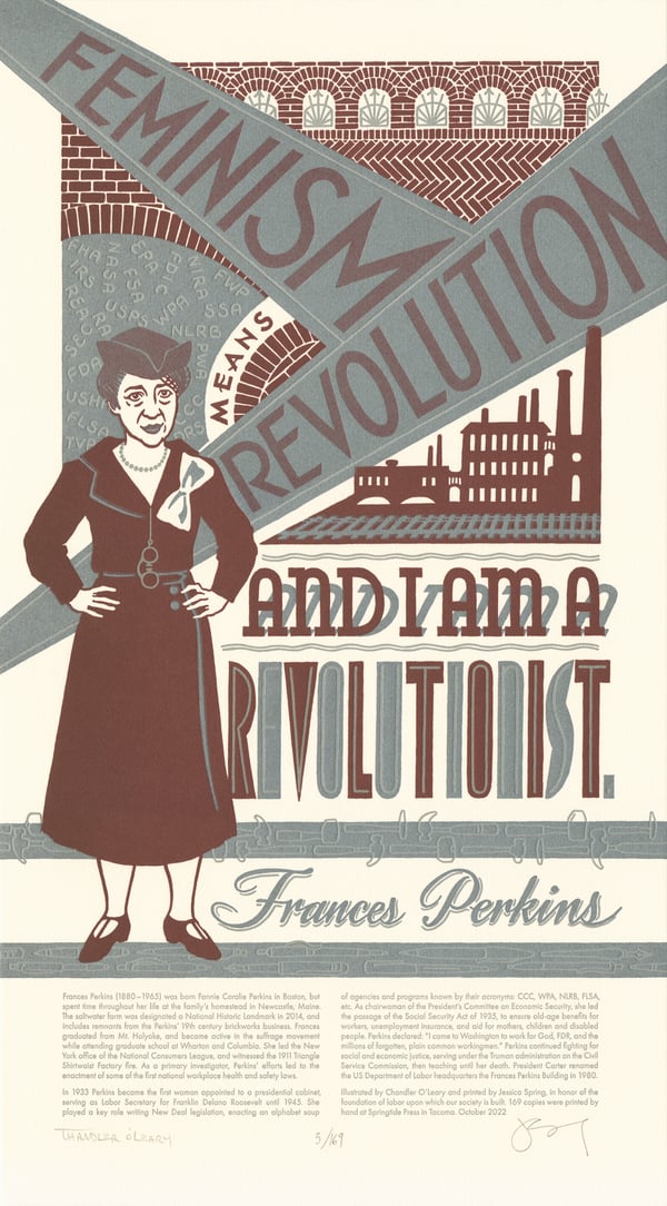 Image of Devotional Labor: Frances Perkins