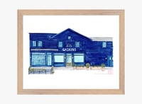 Image 5 of GASKINS - Fine art print   11x14"  Framed