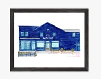 Image 2 of GASKINS - Fine art print   11x14"  Framed