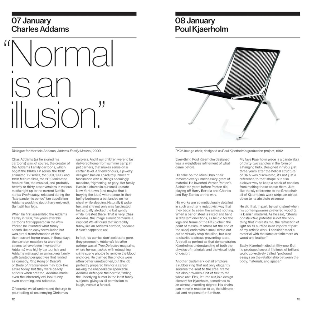 Image of Architect and Designer Birthday Book