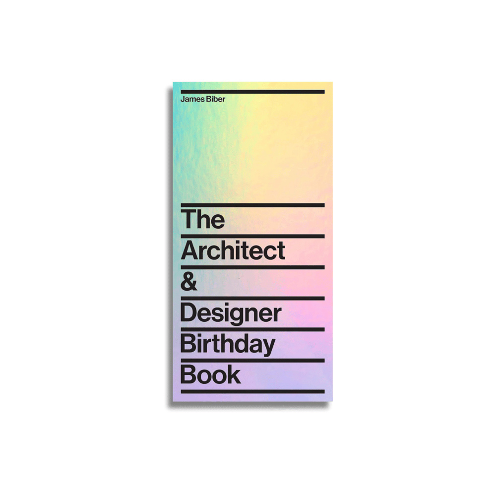 Image of Architect and Designer Birthday Book