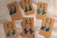 Image 1 of dinosaur earrings 