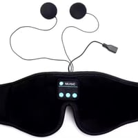 Image 3 of 3D Wireless Bluetooth Sleep Mask – Stereo Sound, Breathable Eye Mask with Music & Call
