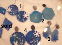 Image 2 of winter wonderland earrings
