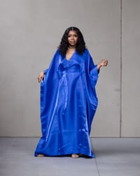 Image 1 of EVE LUXURY  CAFTAN (ROYAL BLUE)