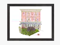 Image 2 of BARTLETT HOUSE - Fine art print  - 11x14 framed