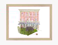 Image 3 of BARTLETT HOUSE - Fine art print  - 11x14 framed