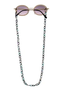 Image 1 of Green tortoishell chain / 1720