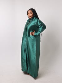 Image 2 of ZEZE SHIRT DRESS (GREEN)