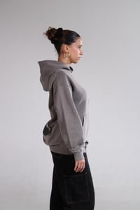 Image 3 of VOGUE DE RUE HOODIE FADED GREY 