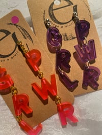 Image 2 of GRL PWR statement earrings
