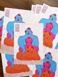 Image 2 of "LOV3RS" - A4 PRINT