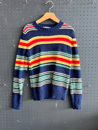 Image 1 of Stripped wool sweater #206