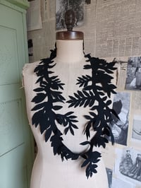 Image 1 of hand cut foliage necklace