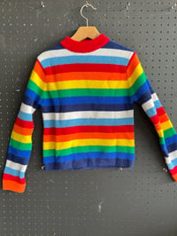 Image 1 of Rainbow sweater #207