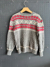 Image 1 of Hand knit sweater #208