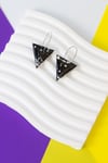 Pendientes Dripping negros