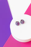 Pendiendientes Dripping morados