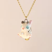 Image 3 of Drowsy Jackalope Necklace