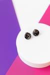 Pendientes Dripping mini negros