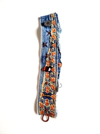 Image 5 of Denim and Sari Wrist Cuff