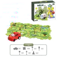 Image 4 of Kids’ Puzzle Racer Car Track Set – Montessori Brain-Boosting Toy for Ages 3-6