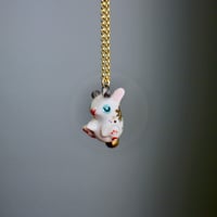 Image 1 of Drowsy Jackalope Necklace