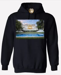 Image 1 of Prince Michael Billionaire Collection | Black Hoodie + Gym Bag| Bel Air East Gate 1