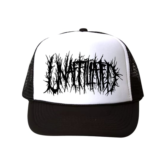 Image of Band Logo Hat (Black/White)