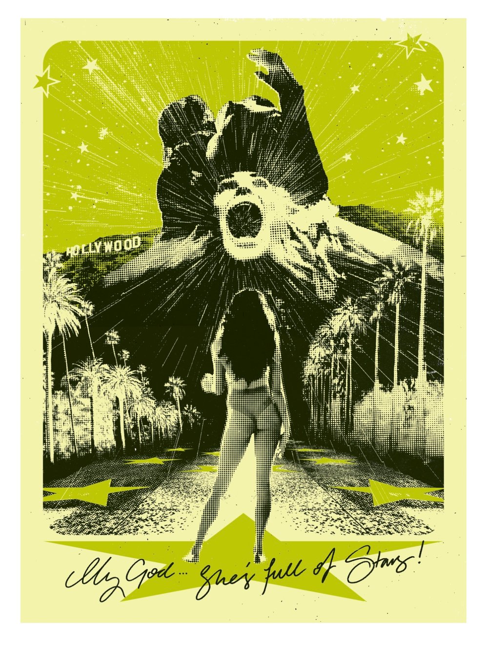 Image of My God... She's Full Of Stars (Sticker) by Ash Weaver-Williams