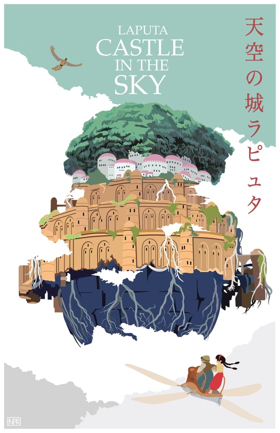 Image of Castle in the Sky (Day/Night)