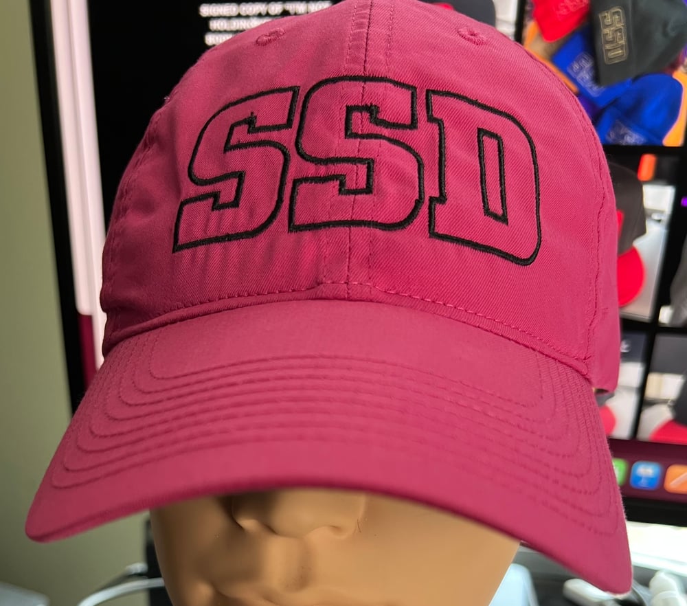 Nike Pink Unstructured Twill SSD Outline Logo Hat