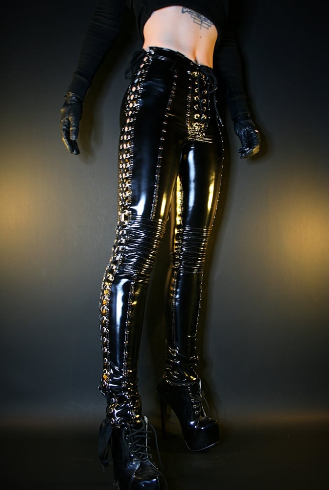 Image of LEATHERGIRL PANTS PVC