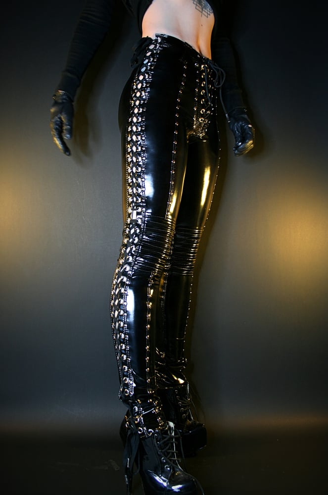 Image of LEATHERGIRL PANTS PVC